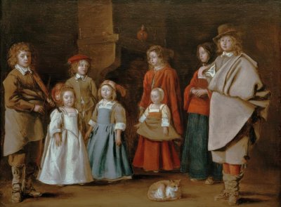Vorbereitung zur Tanzstunde von Antoine Le Nain